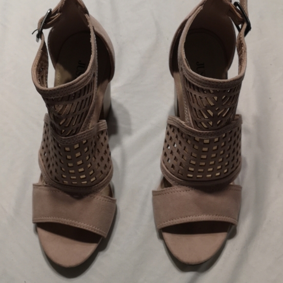 Pink wedge shoes - Picture 2 of 3